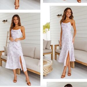 Hello Molly floral wedding guest dress